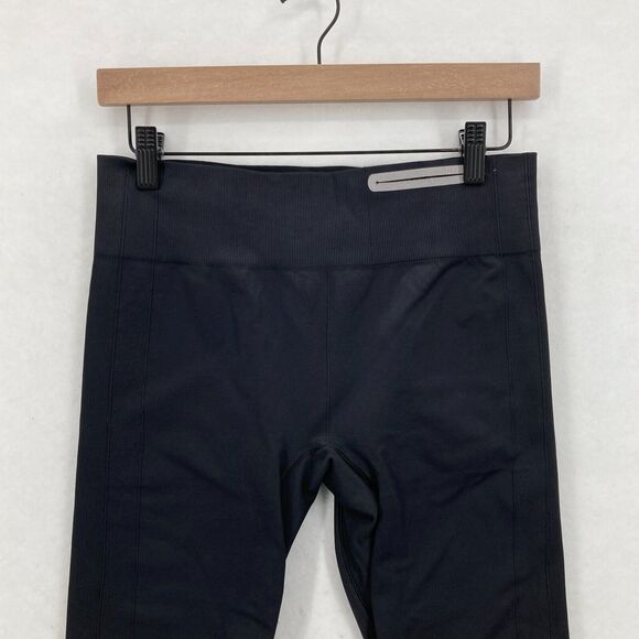 Under Armour Heatgear Compression Pants Women's Medium Black Stretch Nylon - Picture 2 of 12